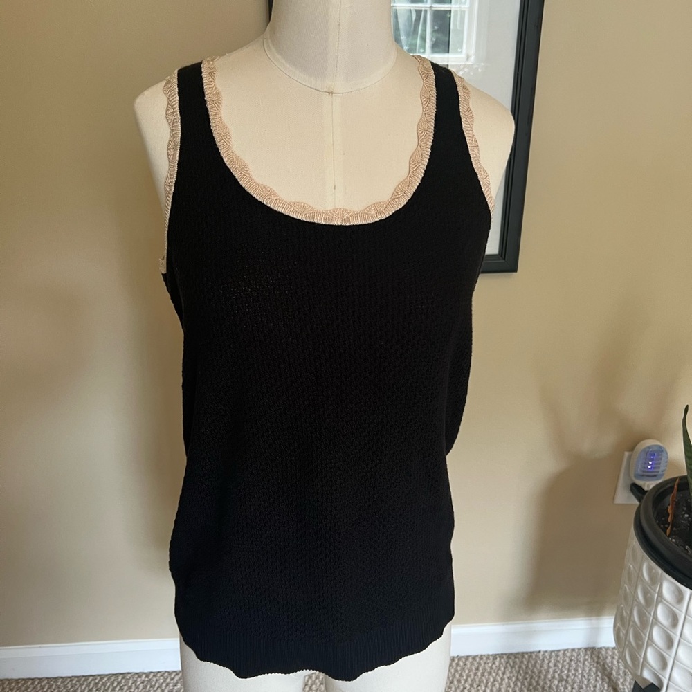 LOFT petites black shirt